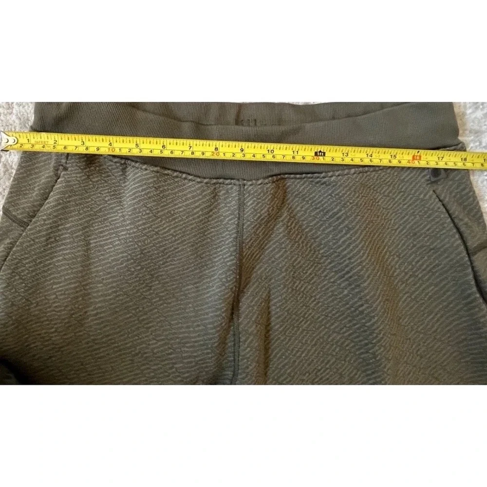 Lululemon Mens Textured Wool Blend Jogger Pants Olive Green XL LM5AN0S